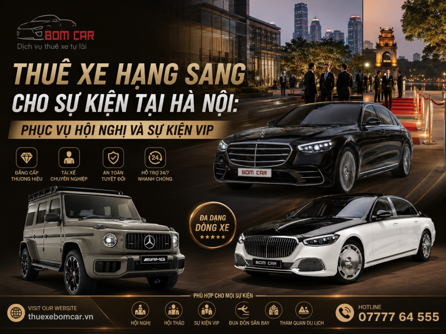 Thue Xe Hang Sang Cho Su Kien Tai Ha Noi