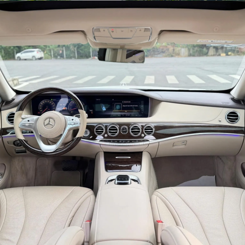 Mercedess S450 Up Maybach Xanh Trang 1