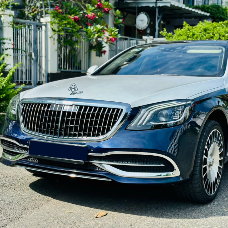 Mercedess S450 Up Maybach Xanh Trang 5