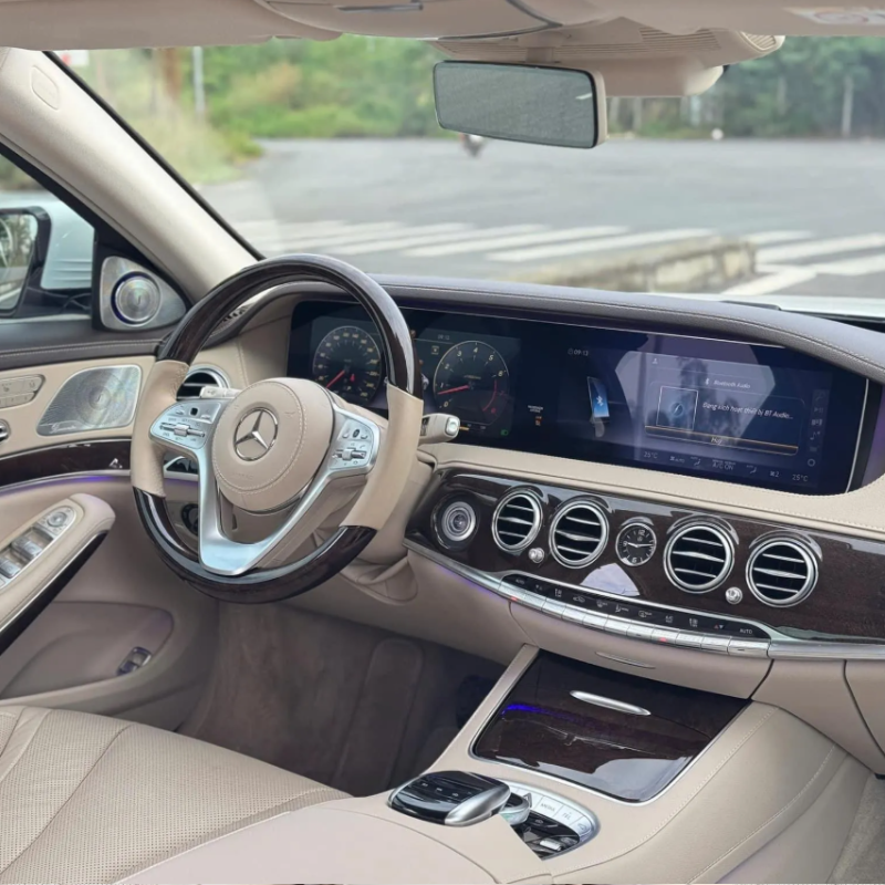 Mercedess S450 Up Maybach Xanh Trang